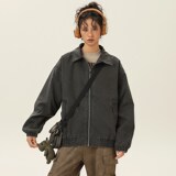 1404-1-96112-p80高品质棒球服潮流冲锋衣中性风外套休闲百搭，男装夹克，星座1404-1