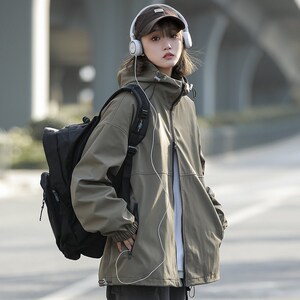 1404-1-9352-p85高品质 棒球服冲锋衣时尚 简休闲百搭图片