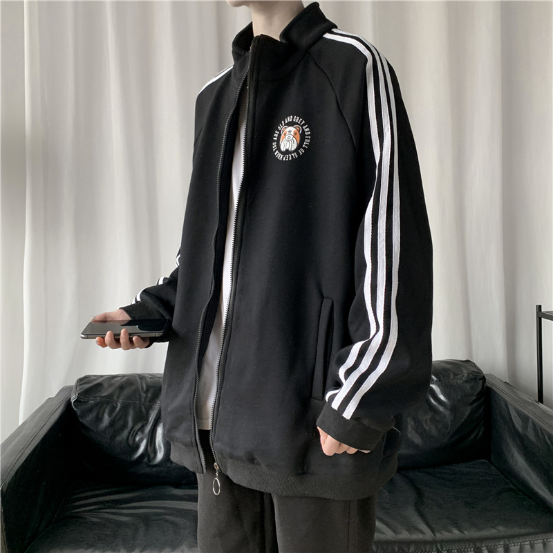 d714-1-s603男女外套新款休闲情侣夹克款精品拉链衫潮hb图片