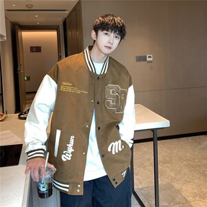 1404-1-JK01-P95港风夹克外套 棒球服高品质 帅气时尚做工精细帅3图片
