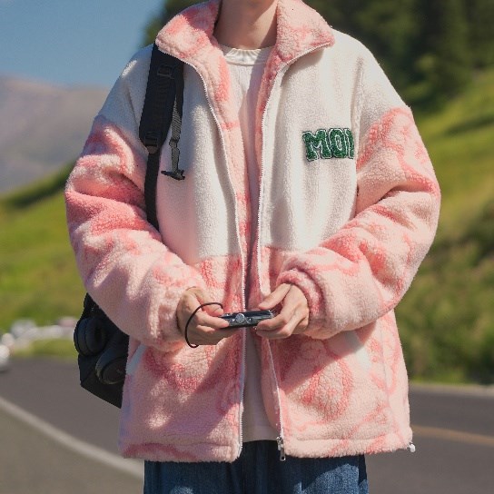 男女加厚棉服港风棉休闲外套羊羔毛1404-1-9177-P95，男装棉衣，星座1404-1