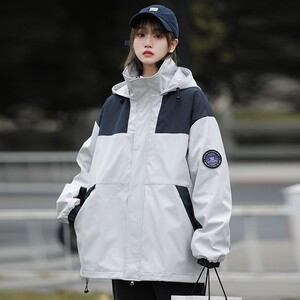 1404-2-9336-P80早秋纯棉 时尚夹克精致高品质做工 精细图片