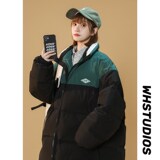 男女加厚新款棉服港风棉外套1404-1-k9360-P100，男装夹克，星座1404-3