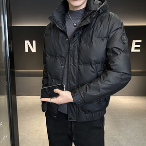 1404-2-9819-p145--2025休闲宽松青少年 百搭 防风 防水羽绒服图片