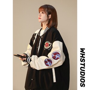 1404-1-9200-p80高品质棒球服潮流时尚简约休闲百搭夹克图片