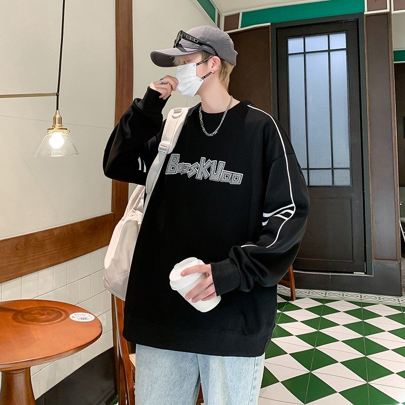 1404-2-6102-p482025休闲宽松百搭青少年卫衣K,男装卫衣,星座1404-1