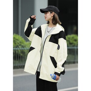 1404-1-9136-p80高品质中性风冲锋衣 时尚简薄外套 休闲百搭防晒图片