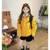休闲男女装新品精品港风c冲锋衣多巴胺穿1406-7880-p55，男装夹克，星座1404-1