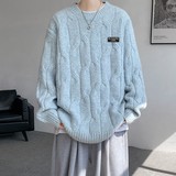 1404-2-9004-p75--2025休闲宽松青少年百搭毛衣，男装针织衫/毛衣，星座1404-1