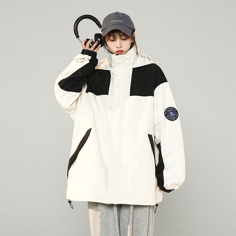 1404-1-9336-p85高品质棒球服潮流 冲锋衣中性风外套 休闲百搭图片