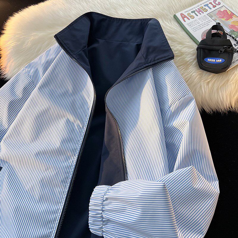 1404-1-99960-p702026新款夹克百分百聚酯纤维港风外套，男装夹克，星座1404-1