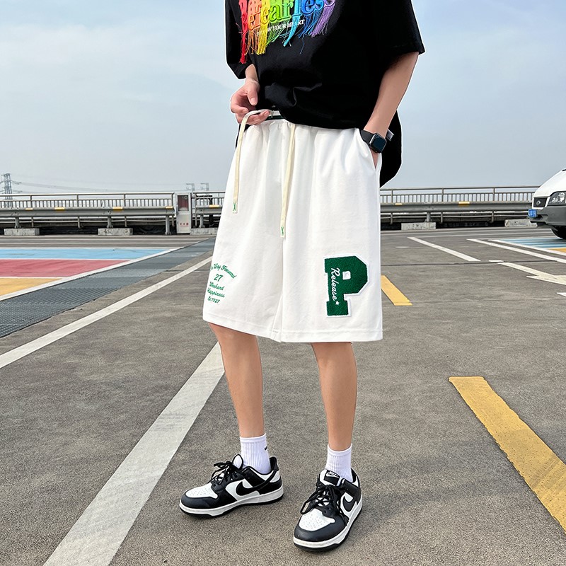 1404-2-2207-P48夏季休闲短裤简约百搭潮L,男装休闲裤,星座1404-3