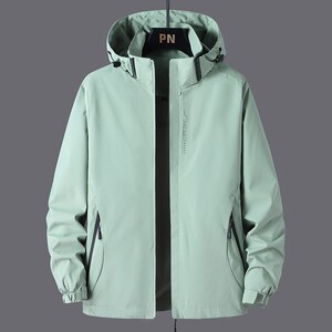 休闲男女 装新品 中性 港风冲锋衣 多巴胺穿1404-2-6881三合一p75图片