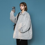 1404-1-9329-p85高品质棒球服潮流冲锋衣时尚简外套休闲百搭，男装夹克，星座1404-3