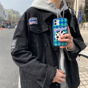 1404-1-S18-p55男新款潮时尚日系男装夹克休闲短款外套款