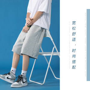 1404-1-032-P28特批男夏港风新款 男港风男 潮流短裤啊休闲裤图片