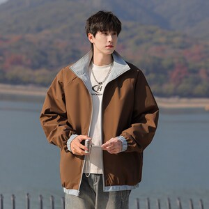 复古女外套夹克 情侣百搭潮男女青少年1404-1-99969-p75图片