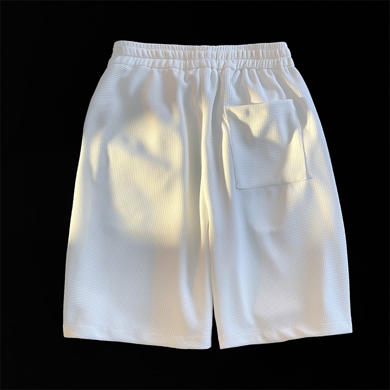 1404-2-DK12-P40夏季休闲华夫格短裤简约百搭潮LK,男装休闲裤,星座1404-3