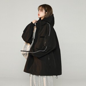 1404-1-9355-p90高品质棒球服冲锋衣中性时尚简休闲百搭