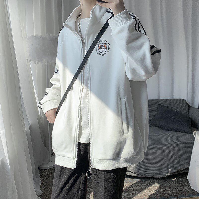 1404-1-s403-P40男纯棉外套新款休闲情侣夹克款精品拉链衫F,男装夹克,星座1404-1