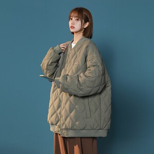 男女棉服 加厚 棉衣中性风棉服 棉外套1404-1-9362-P85图片