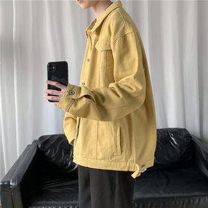1404-2-S15-P65男女新款休闲精品潮牛仔夹克衫款 男外套图片
