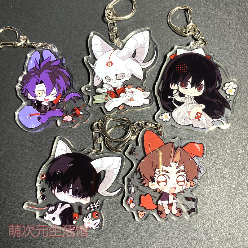 十日终焉齐夏白羊余念安乔家劲陈俊南亚克力钥匙扣挂件动漫周边,模玩/动漫/周边/娃圈三坑/桌游,动漫徽章/立牌,淘宝优惠券,粉丝福利购,淘宝优惠卷