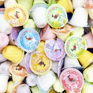 喜之郎乳酸果冻牛奶草莓香芋菠萝鸡蛋味什锦发批儿童零食分享礼包