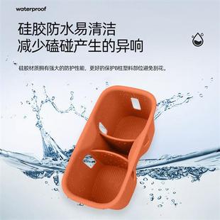 零跑C10C16配件汽车用品无线充硅胶水杯垫中控扶手箱杯垫 适用26款