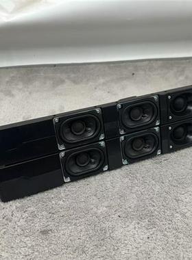 高音质发烧级二分频三喇叭双低音音箱 长条形无源音箱喇叭DIY音响