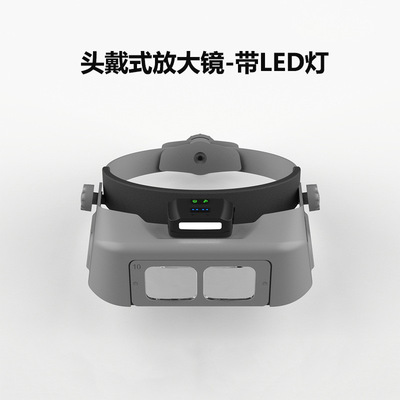 泰国SmartPro带灯头戴放大镜1.75X2X2.5X2.75X3.5倍便携式放大镜