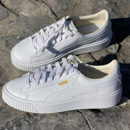 彪马女款厚底松糕板鞋