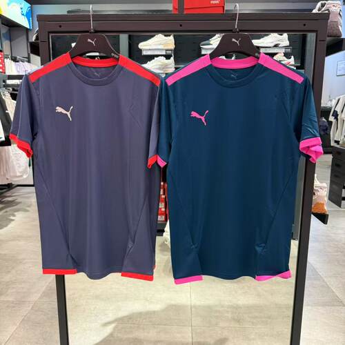 PUMA彪马 男2025夏季新款运动休闲训练服圆领速干短袖T恤 704917