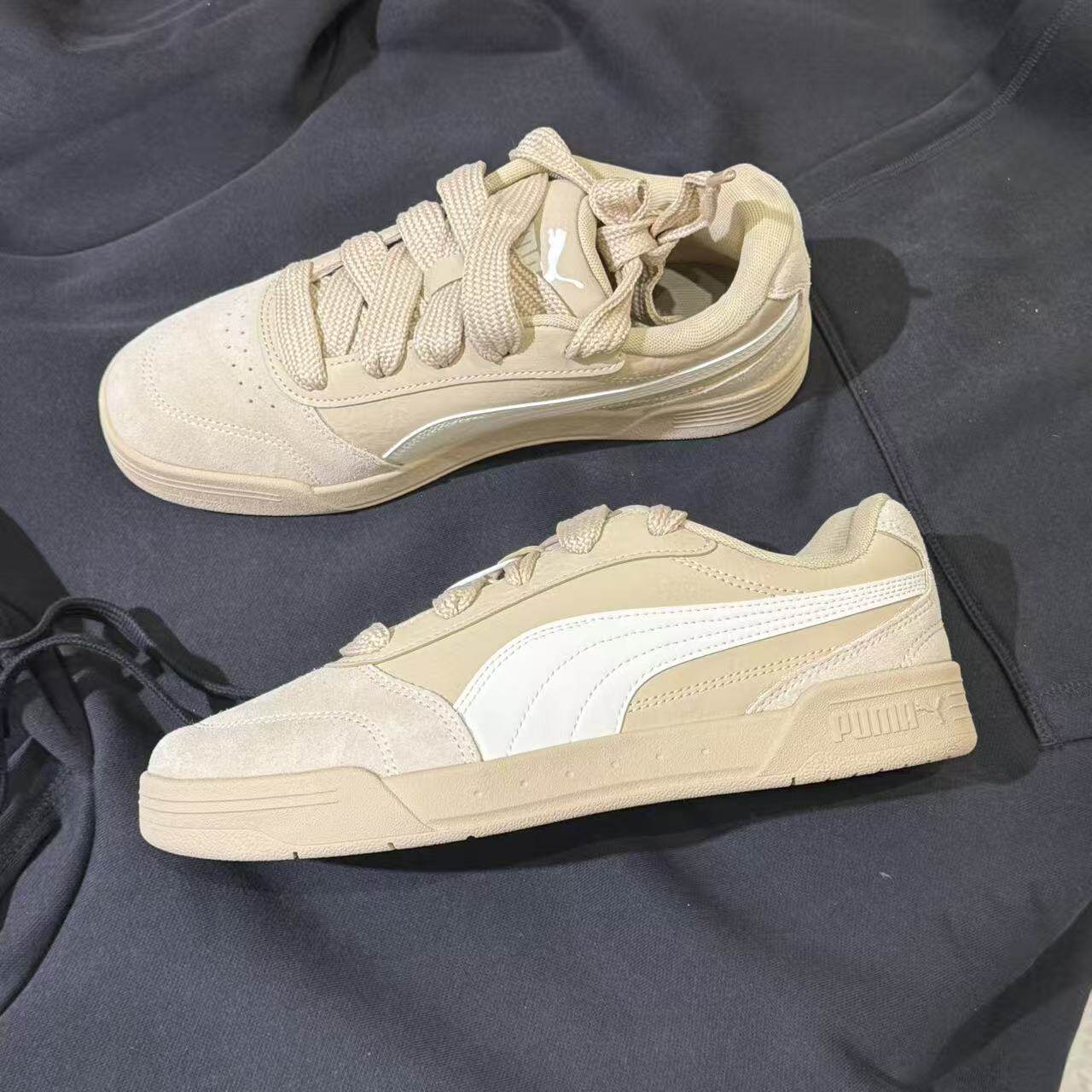 PUMA彪马 复古休闲鞋男女款官方新款板鞋滑板鞋C-SKATE 407868