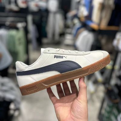 彪马复古系带通用板鞋低帮