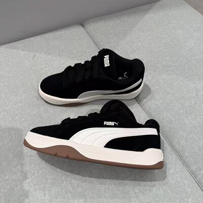 PUMA彪马 美拉德滑板鞋男女情侣黑白休闲板鞋面包鞋PARK 406826