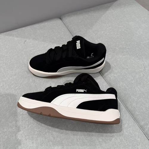 PUMA彪马 美拉德滑板鞋男女情侣黑白休闲板鞋面包鞋PARK 406826