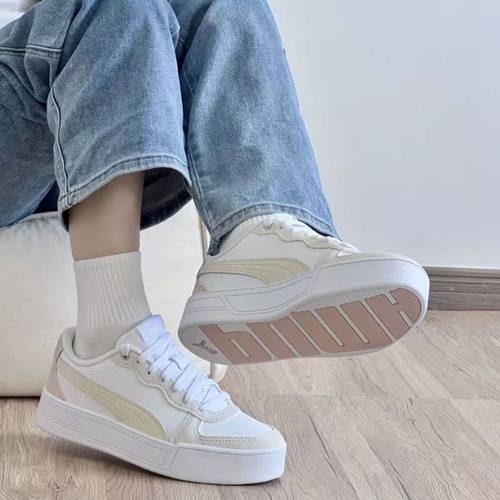 PUMA彪马  SKYE女子经典复古网球风增高休闲运动板鞋小白鞋397076