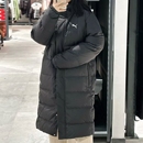 Puma彪马加厚保暖简约长款 羽绒服黑色男女运动休闲防风外套685322