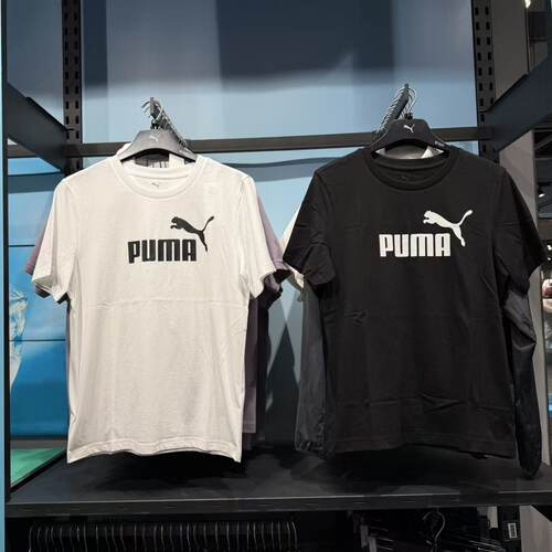 PUMA彪马 纯棉宽松百搭休闲短袖T恤男女款夏季运动上衣 688958