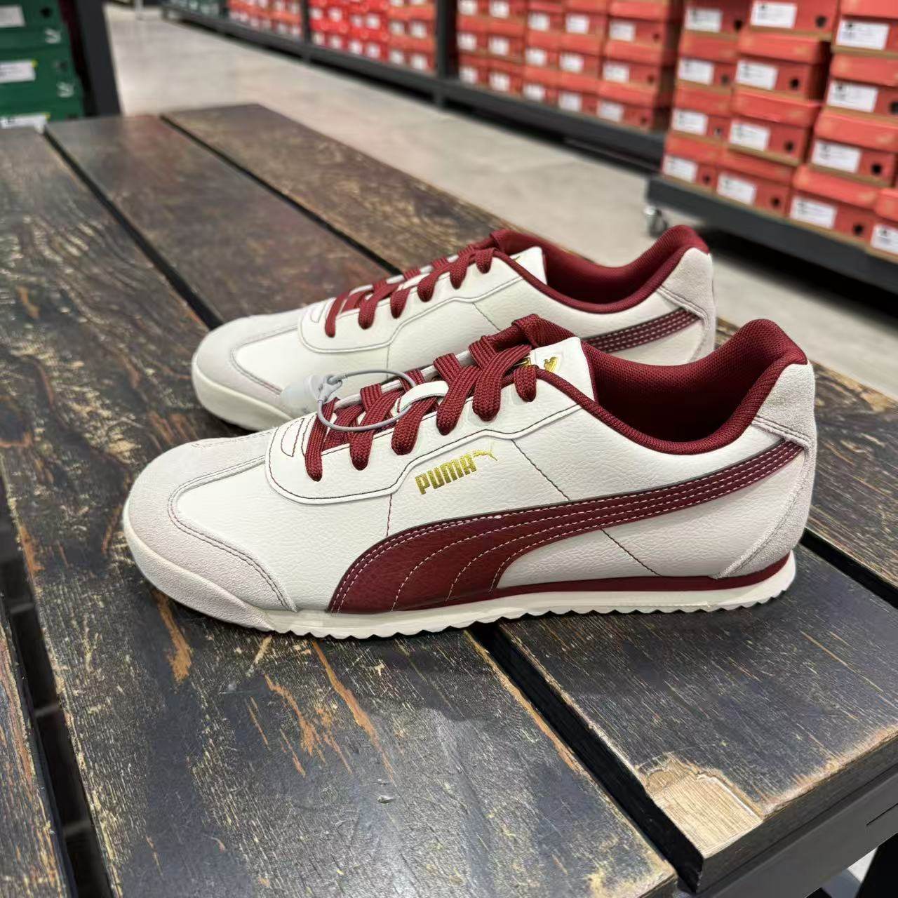 PUMA彪马马年限定款红色德训鞋T头鞋男女官方休闲鞋TURINO 408849