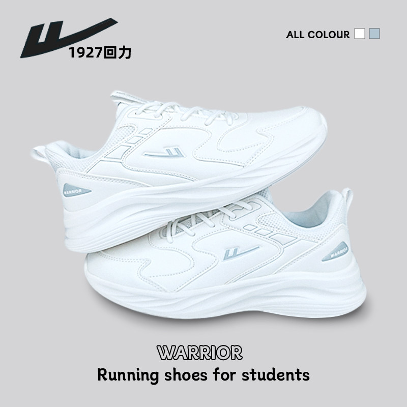 回力运动鞋女款2025新款春季初中生软底减震小白鞋学生轻便跑步鞋