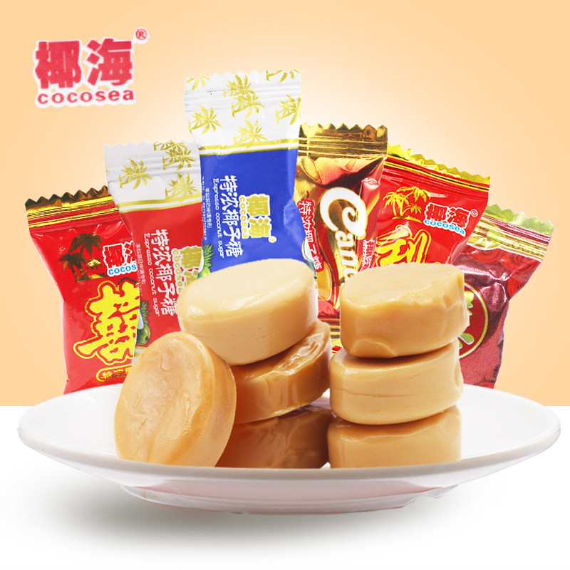 Orthodox school Hainan specialty Coconut Sea Coconut sugar Coconut Sea Espresso Coconut sugar Wedding celebration Candy Special purchases for the Spring Festival bulk Weighin the Snacks/Nuts/Specialty , Sweets and snacks/Jelly/Pudding , Candy  category - from Buy2taobao.com to provide professional Taobao agent buy service