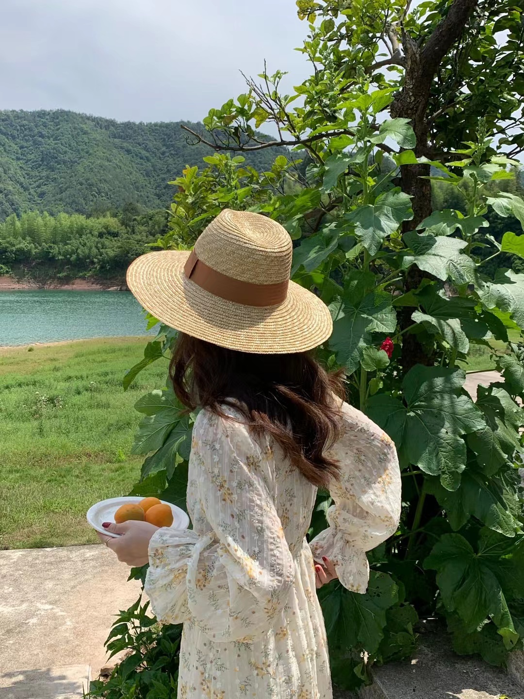 春夏新款手编遮阳防晒爵士顶草帽