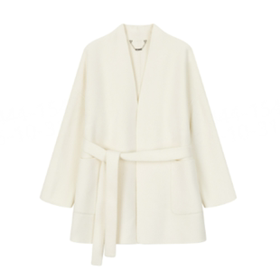 WWO124 CYJ 澳洲垟毛纯色一手长双面呢大衣 WJ529 安琪儿专享