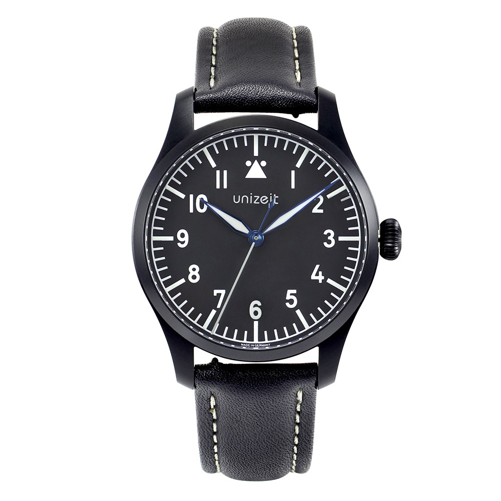 unizeit优立时pm003德国手表eta2892飞行员表机械表复古夜光空军