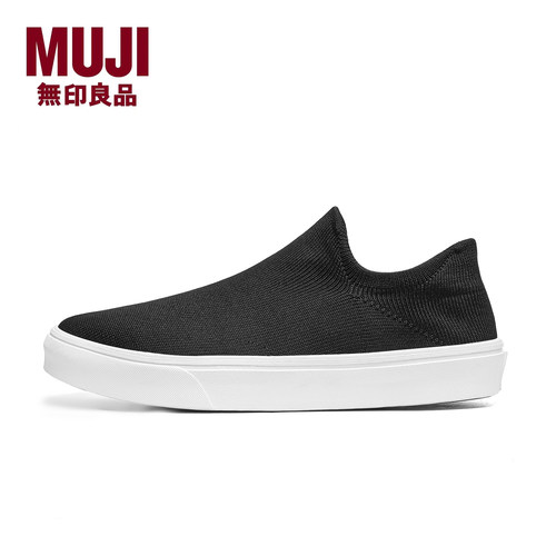 无印良品MUJI透气一脚蹬板鞋