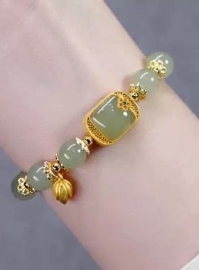 【4.1福利款】爆款新中式双层叠带手串手链女套装森系ins小众设计