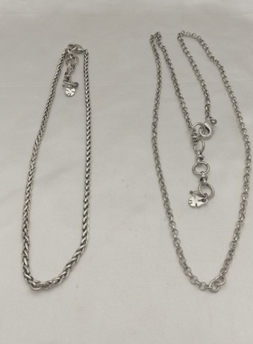 合金法式复古lk打标项链