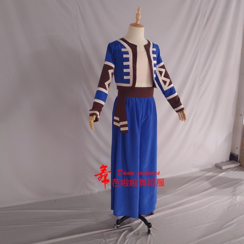 新款民族风蒙古草原舞蹈服当代群舞摔跤表演男演出服篝火舞艺考服在类目 女装/女士精品, 唐装/民族服装/舞台服装, 民族服装/舞台装中 - 来自Buy2taobao.com提供专业的淘宝代购服务